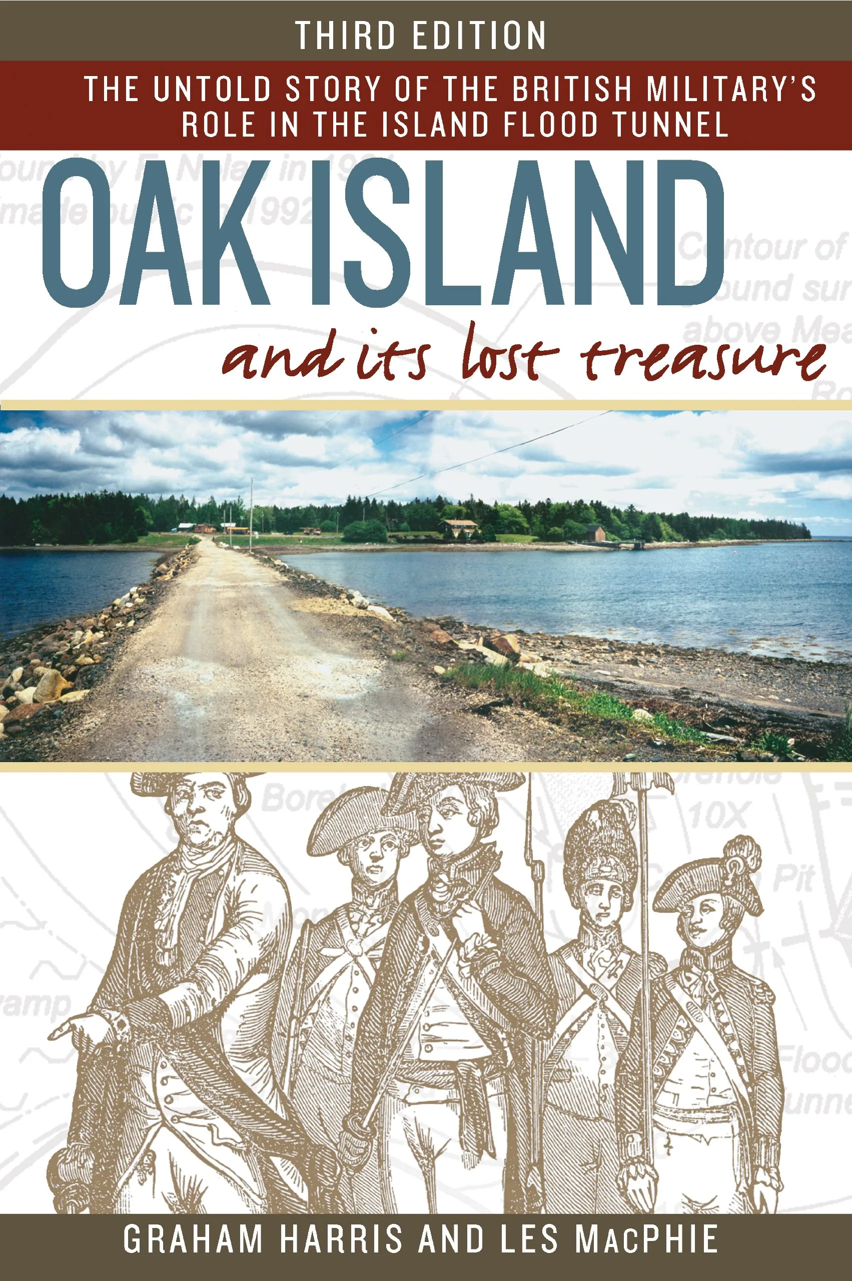 Cover of Oak Island and its Lost Treasure: The Untold Story of the British Military's Role in the Island Flood Tunnel